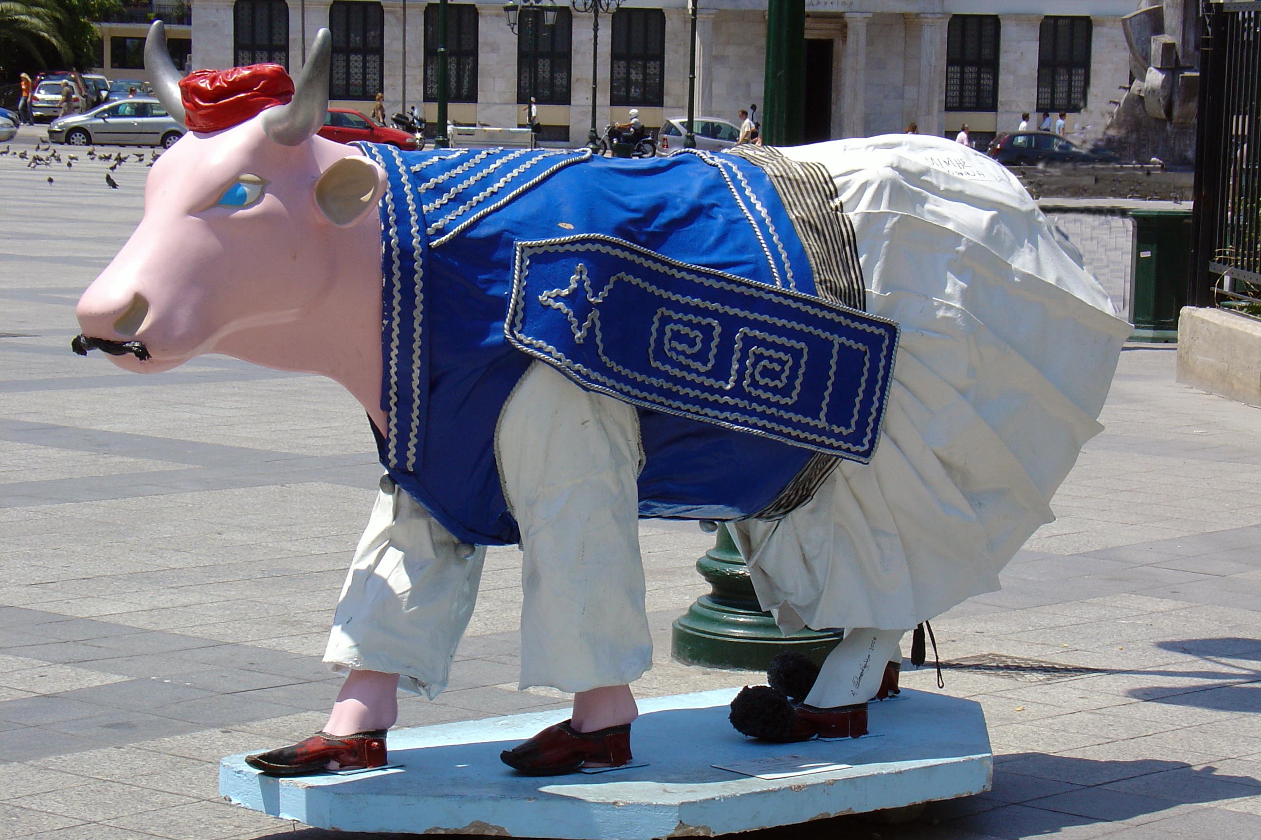 Αποτέλεσμα εικόνας για αγελάδες ελληνική σημαια